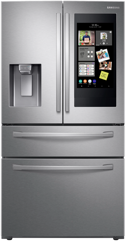 Refrigerador Samsung 4 Puertas + Family Hub™  Capacidad 28 pies cúbicos