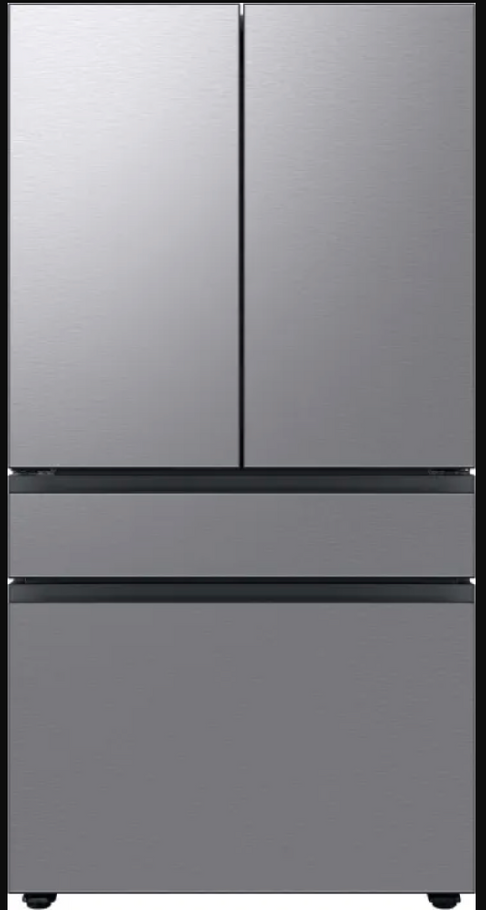 Bespoke 29 cu. ft. Refrigerador Samsung 4 Puertas Capacidad Extra Grande.