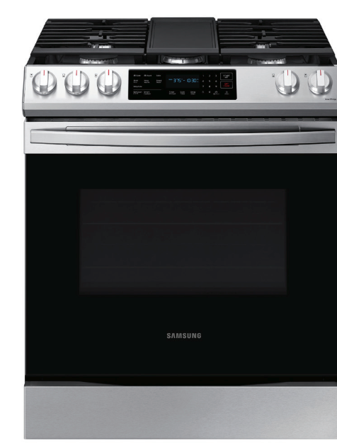 Estufa Samsung Smart 30"Air Fry y Quemador Potencia Dual NX60BB871112